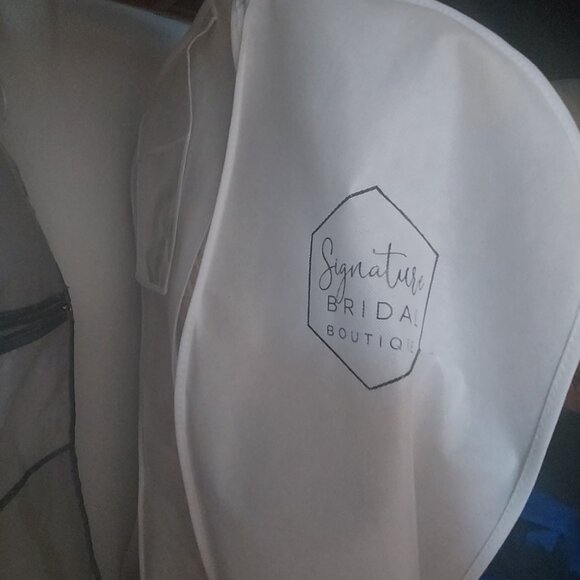 Melissa Sweet 3D Beaded Floral Wedding Dress - Picture 12 of 12